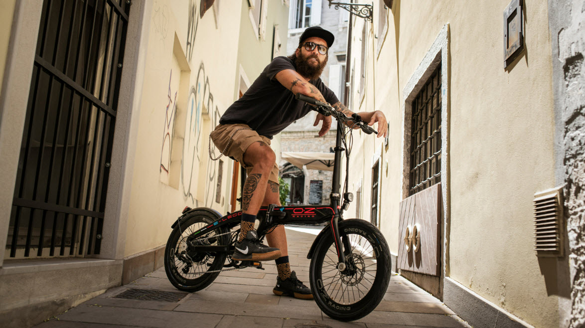 O.Z. E-Leggera Faltbike Lifestyle