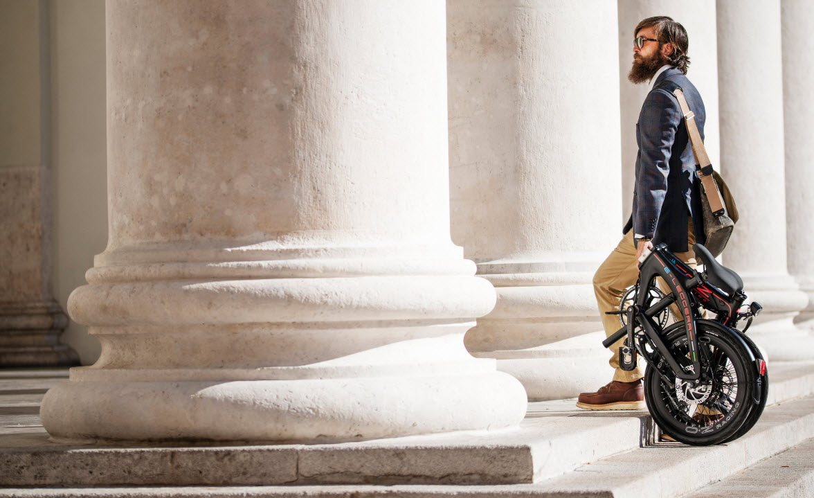 O.Z. E-Leggera Faltbike Working